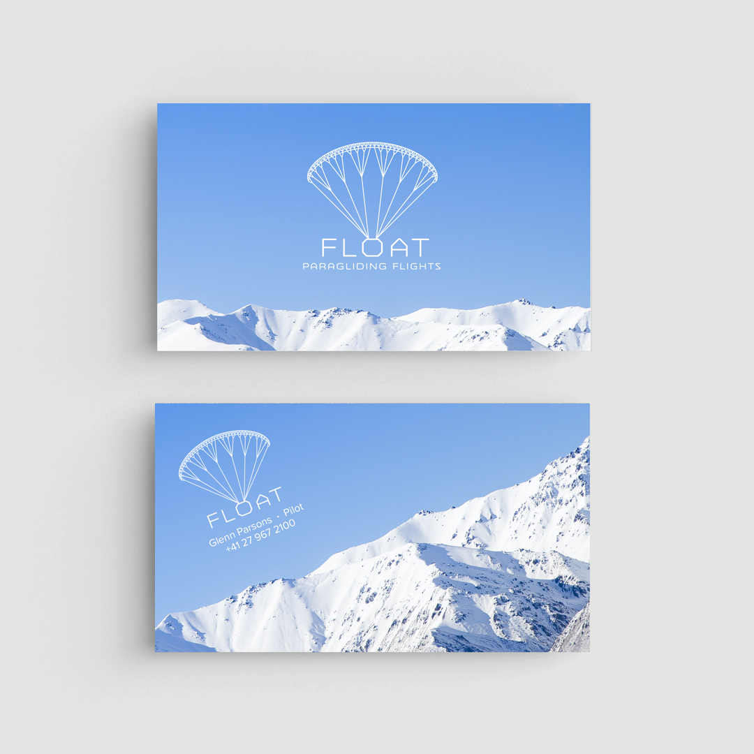 drokka_web_design_float_paragliding_zermatt_business_card
